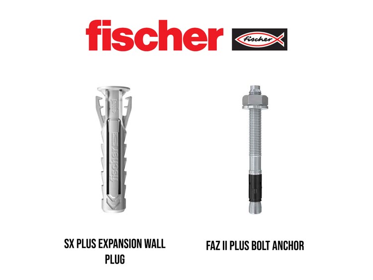 fischer DuoPower Wallplug - The duo of power and intelligence